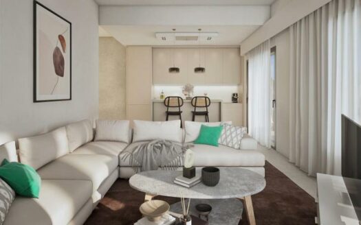 Penthouse mit Pool in neugebauter Residenz nah am Strand in Colonia Sant Jordi