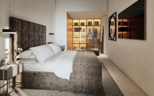 Penthouse mit Pool in neugebauter Residenz nah am Strand in Colonia Sant Jordi