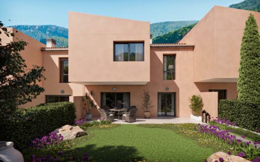 Exklusive Neubau-Reihenhäuser mit Gemeinschaftspool in Esporles