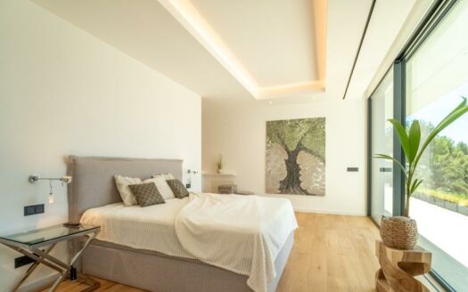 Neugebaute Villa mit Meerblick in Camp de Mar