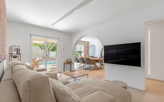 Mediterrane Villa mit Meerblick in Sol de Mallorca