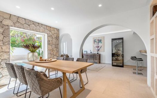Mediterrane Villa mit Meerblick in Sol de Mallorca