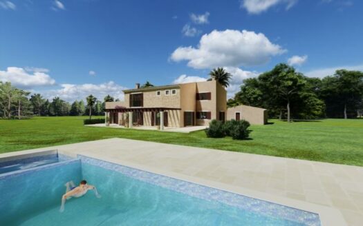 Neubau Finca in Son Mesquida bei Felanitx