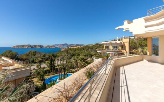 Penthouse mit gigantischem Meerblick und privatem Pool in Santa Ponsa
