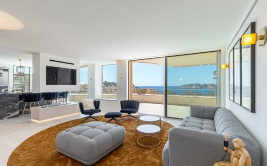 Penthouse mit gigantischem Meerblick und privatem Pool in Santa Ponsa