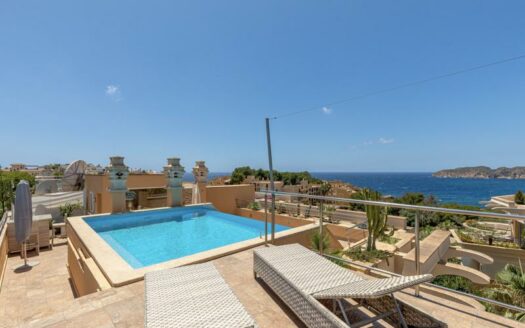 Erstklassiges Meerblick-Penthouse mit privatem Pool in Santa Ponsa