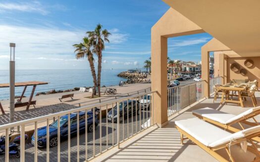 Traumwohnung in erster Meereslinie: Luxuriös und elegant sanierte Wohnung in Portixol