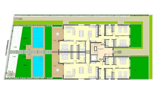 Neubau Apartment mit privatem Garten in Colonia San Jordi