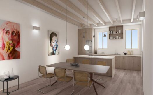 Exklusives Stadthaus mit Meerblick und Dachterrasse in zentraler Lage von Palma