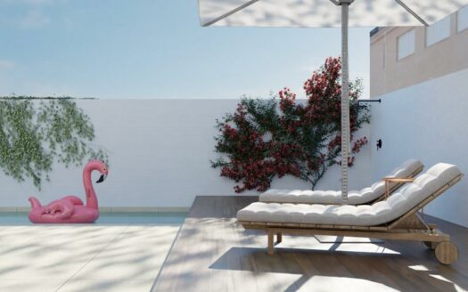 Modernes Stadthaus mit privatem Pool in El Molinar