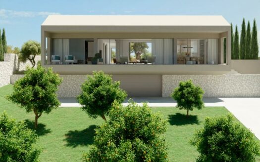Neubau Villa mit Meerblick und absoluter Privatsphäre in Cala Murada