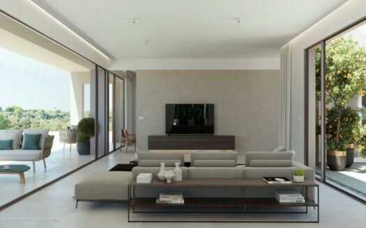 Neubau Villa mit Meerblick und absoluter Privatsphäre in Cala Murada