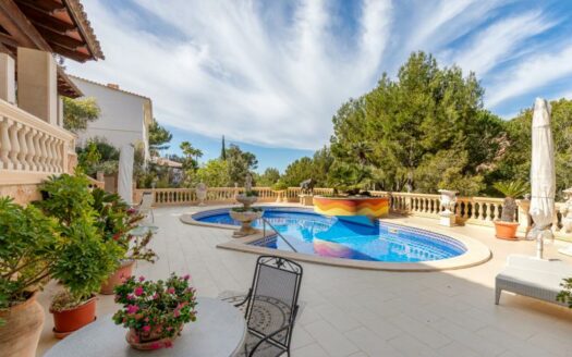 Mediterrane Villa mit Pool und Meerblick in Costa de la Calma