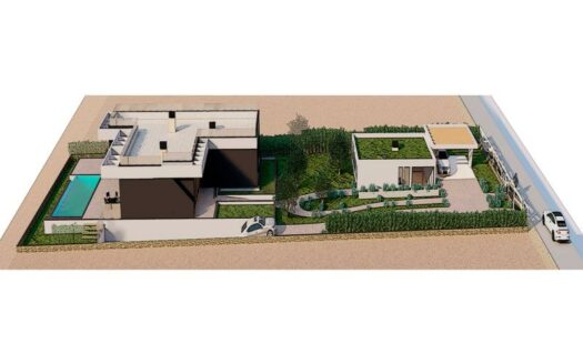 Baugrundstück in 1. Meereslinie mit Baugenehmigung in Sa Torre