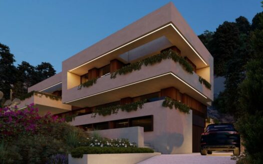 Baugrundstück mit modernem Projekt in Son Vida