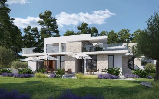 Baugrundstück mit Projekt und Lizenz in Santa Ponsa