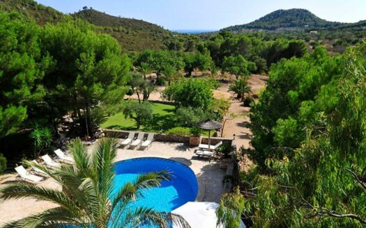 Herrschaftliche Finca mit Weinanbau in S´Horta